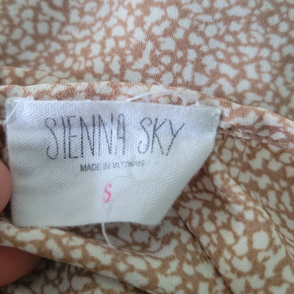 Sienna Sky Vintage style Puff Sleeve Dress Sz.S - Picture 8 of 14